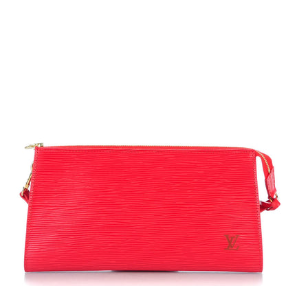 Louis Vuitton Epi Pochette Accessories 24 Rouge 1 of 7