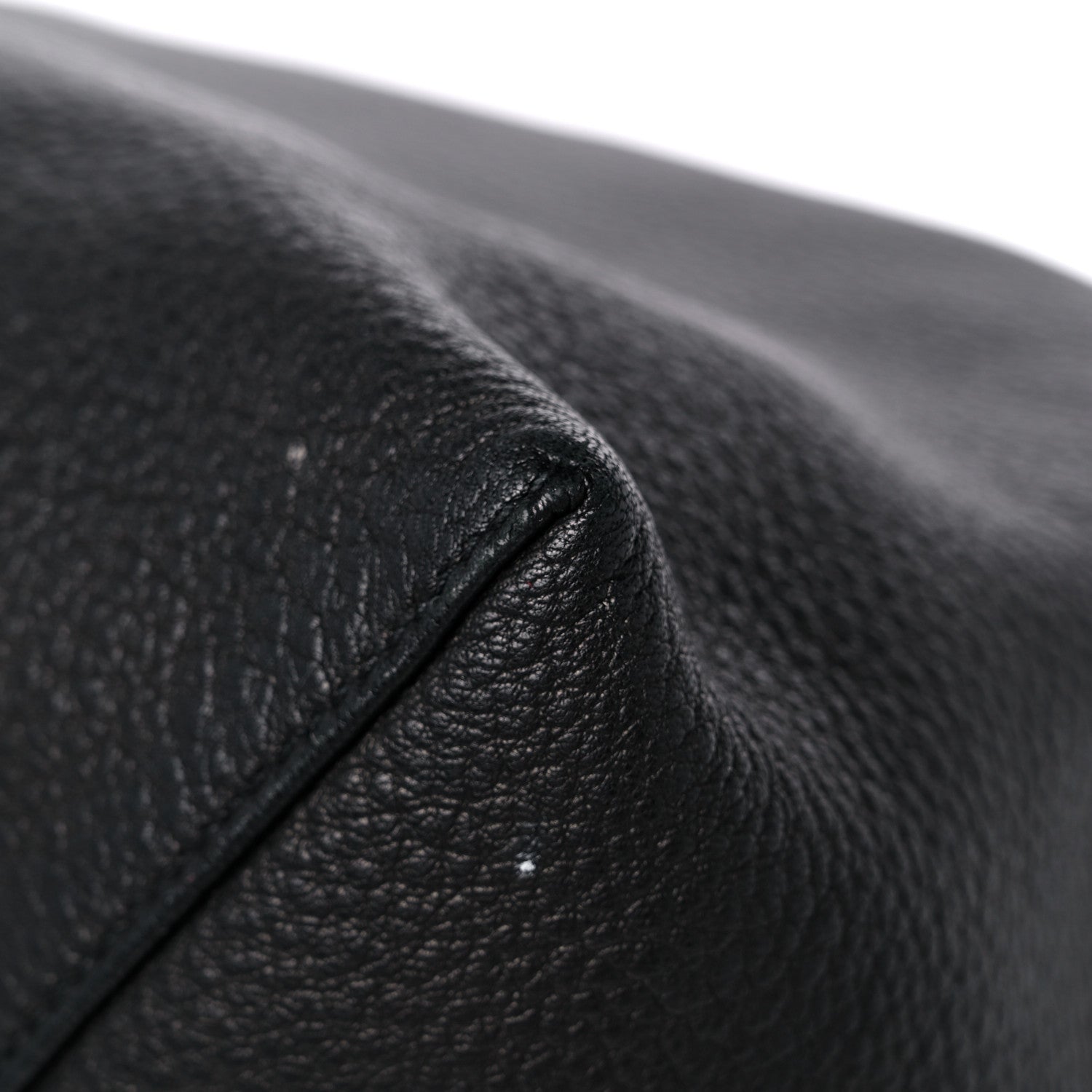 Prada Cervo Deerskin Shopper Tote Black 10 of 13