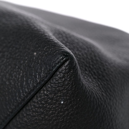 Prada Cervo Deerskin Shopper Tote Black 10 of 13