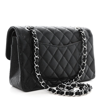 Chanel Caviar Quilted Small Double Flap Black 3 of 10
