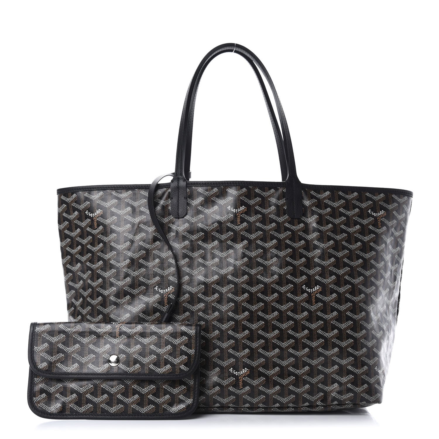 Goyard Goyardine Saint Louis PM Black 1 of 9