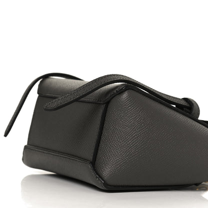 Celine Grained Calfskin Pico Belt Bag Grey 10 of 10