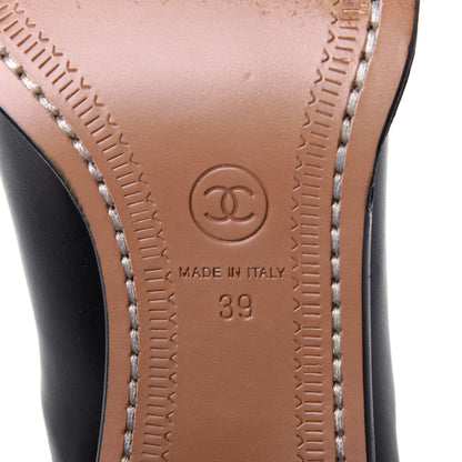 Chanel Calfskin Elastic Short Boots 39 Black 9 of 12