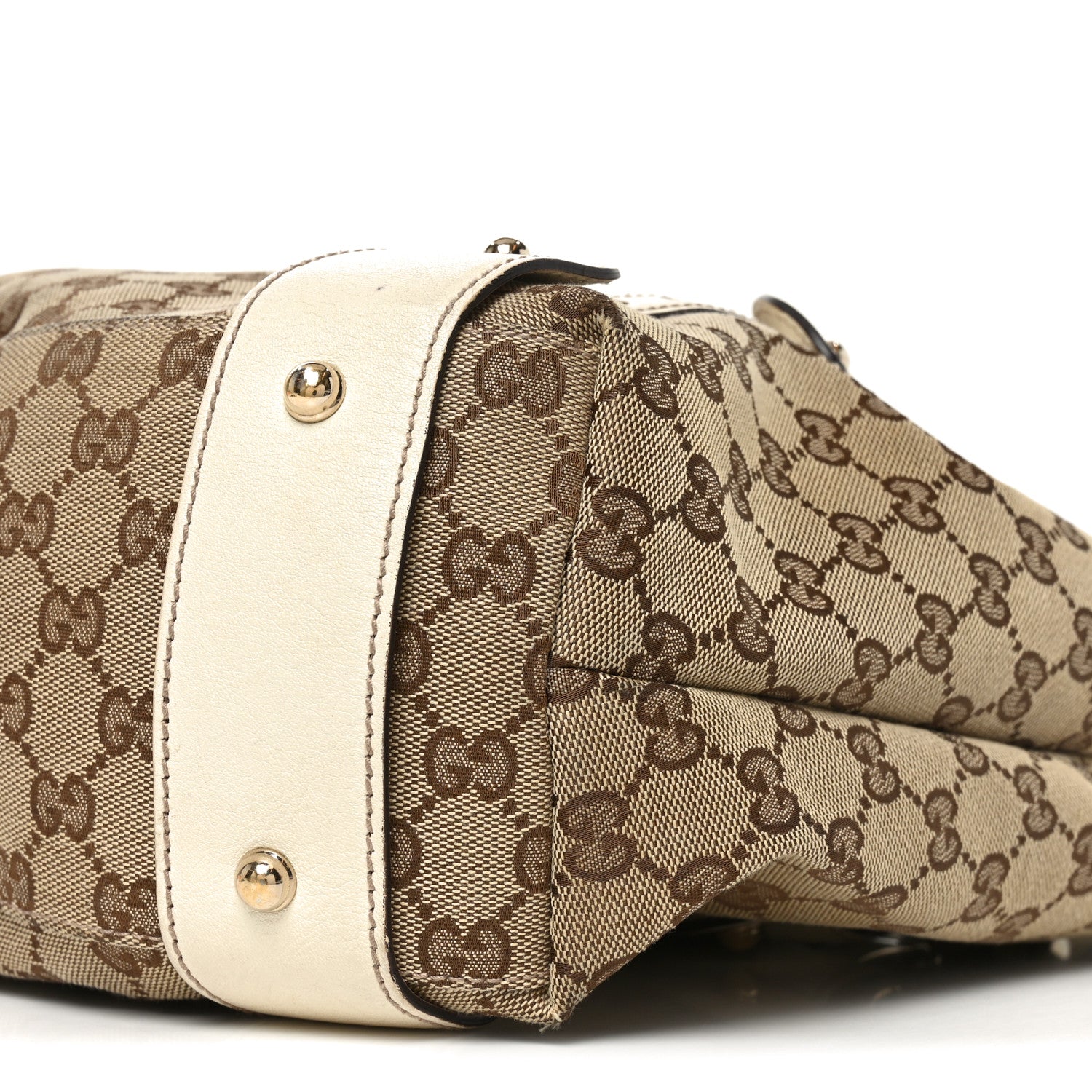 Gucci Monogram Medium Pelham Shoulder Bag  Off White 10 of 11