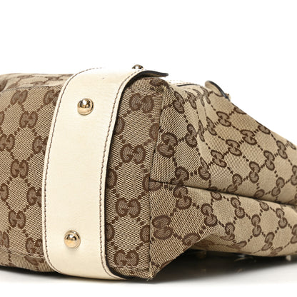 Gucci Monogram Medium Pelham Shoulder Bag  Off White 10 of 11