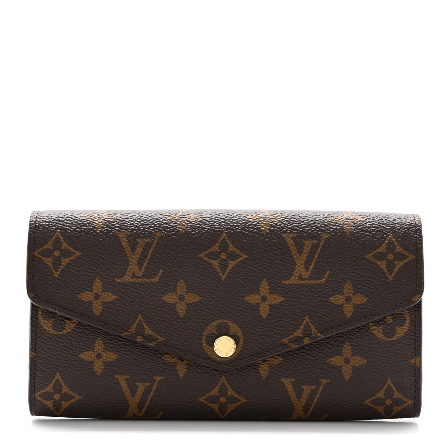 Monogram Sarah Wallet NM Coquelicot