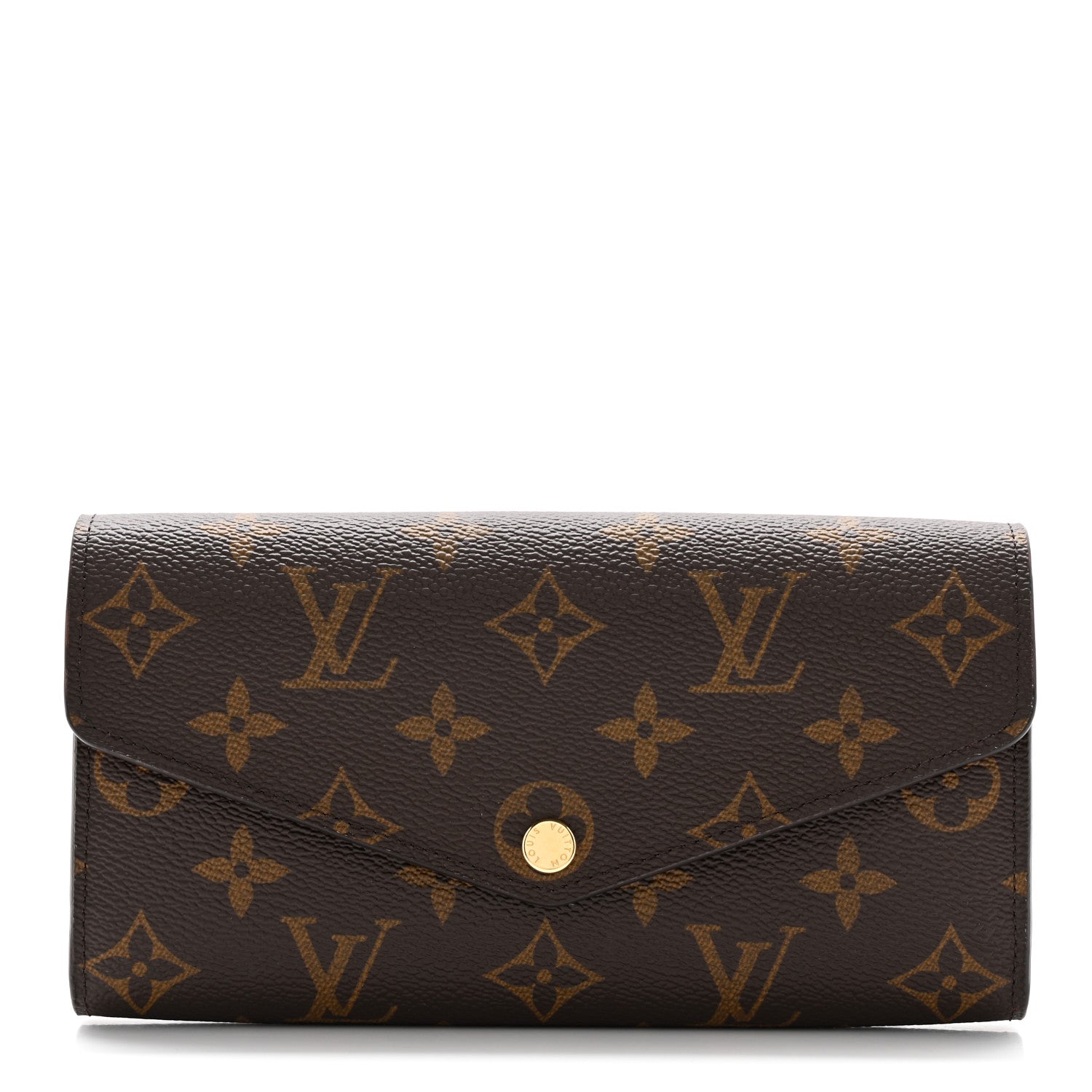 Louis Vuitton Monogram Sarah Wallet NM Coquelicot 1 of 9
