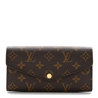 Louis Vuitton Monogram Sarah Wallet NM Coquelicot 1 of 9