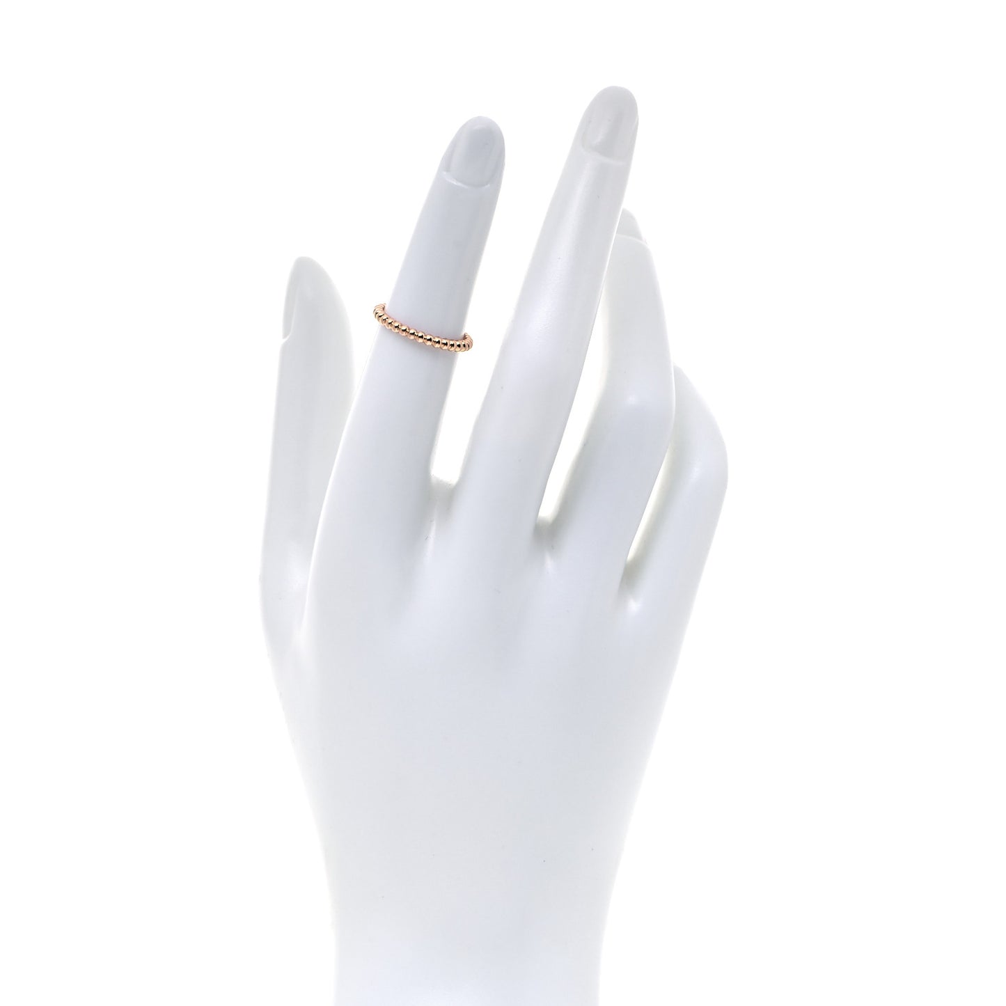18K Rose Gold Small Perlee Ring 48 4.5