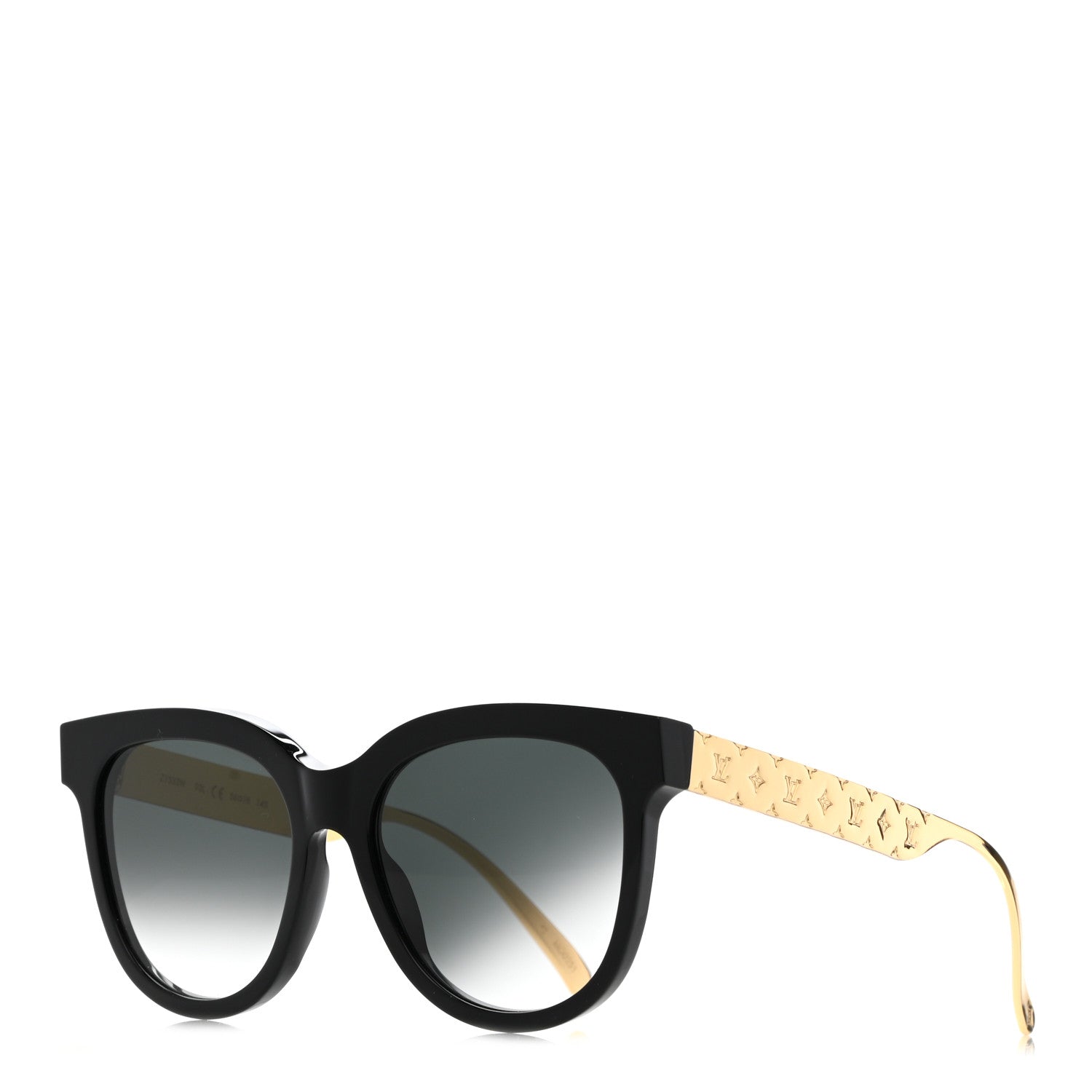 Louis Vuitton Monogram Z1933W Sunglasses Black 1 of 7