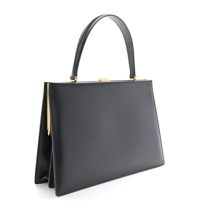 Celine Box Calfskin Medium Clasp Bag Black 3 of 9