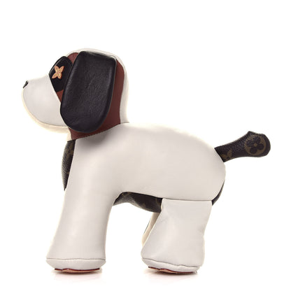 Louis Vuitton Calfskin Monogram Doudou Oscar Dog Beige 4 of 12