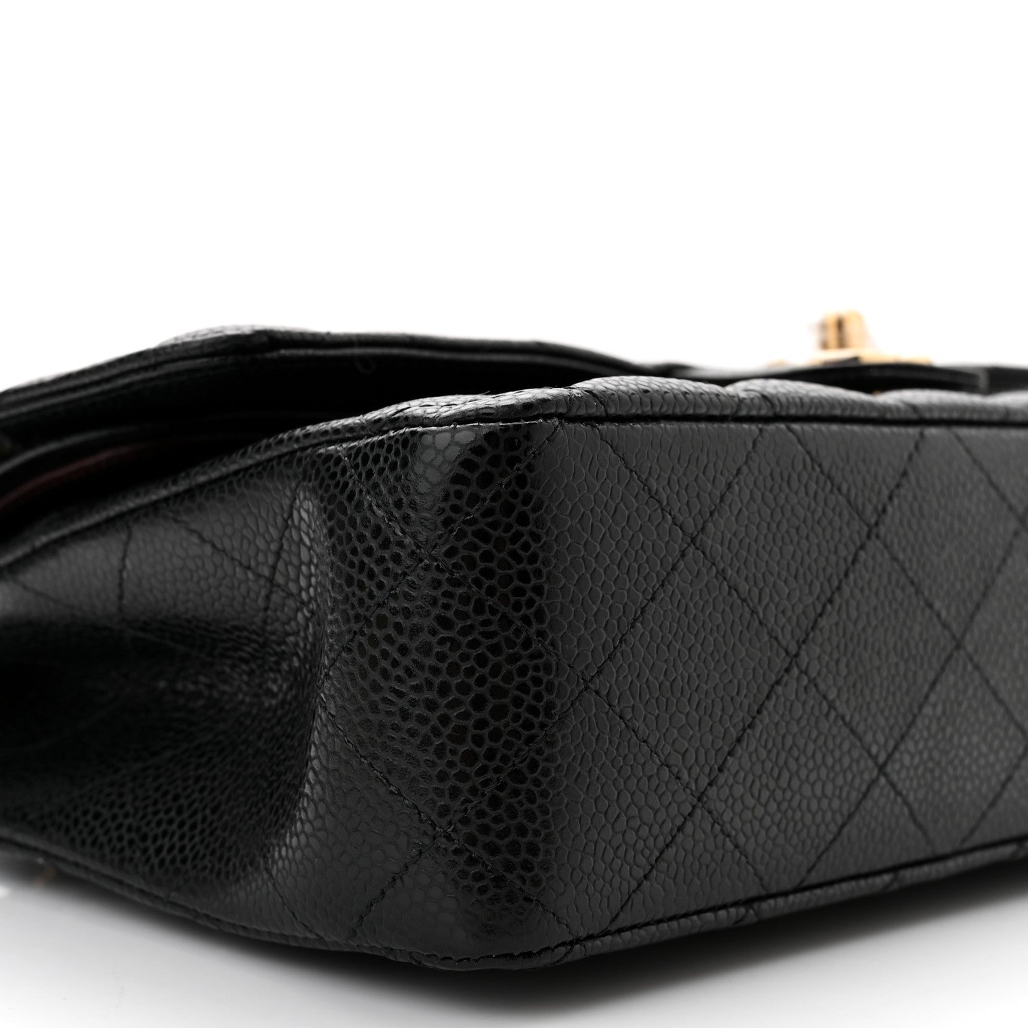 Chanel Caviar Quilted Medium Double Flap Black 9 of 12