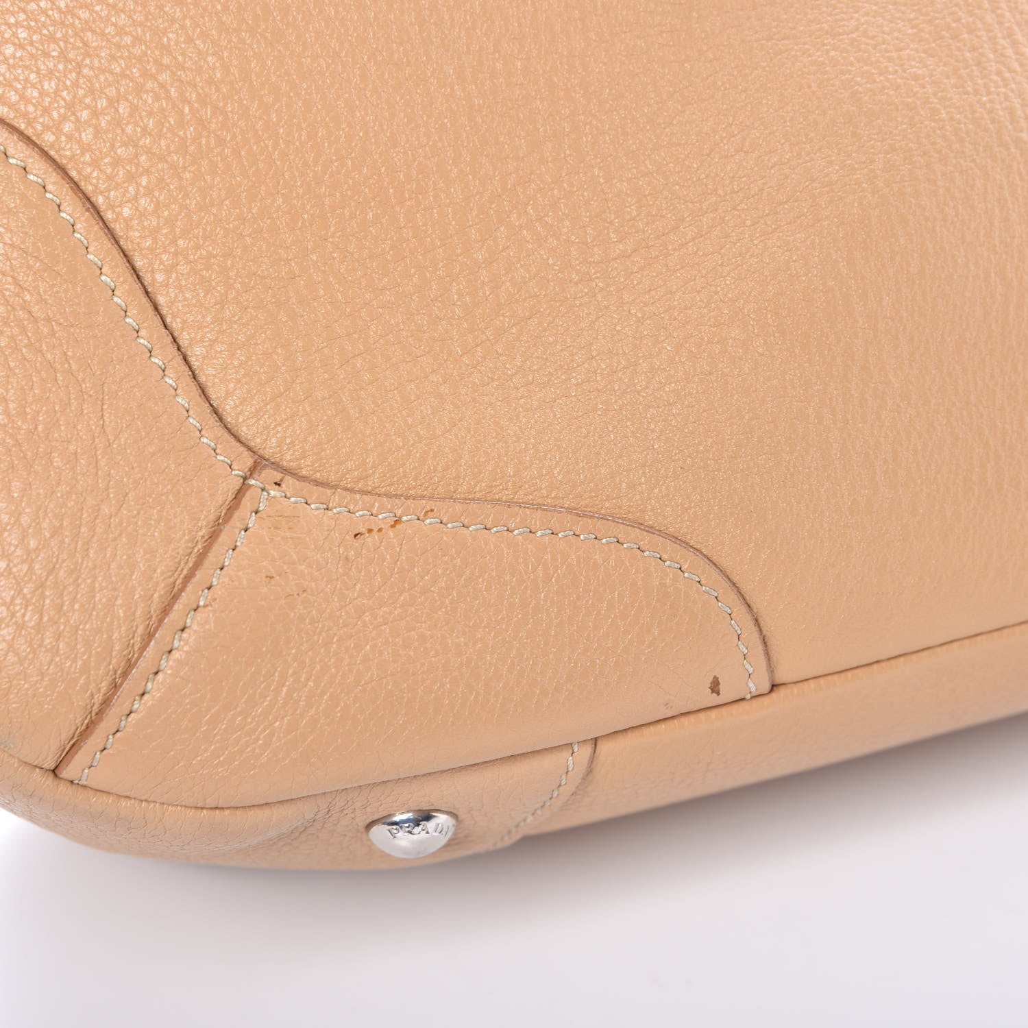 Prada Vitello Daino Hobo Sughero 7 of 8