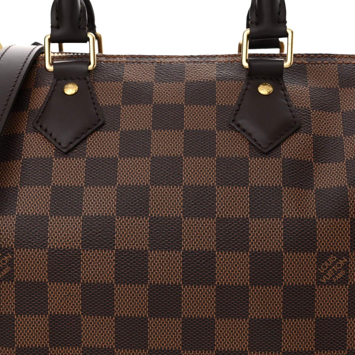 Louis Vuitton Damier Ebene Speedy Bandouliere 25 7 of 9