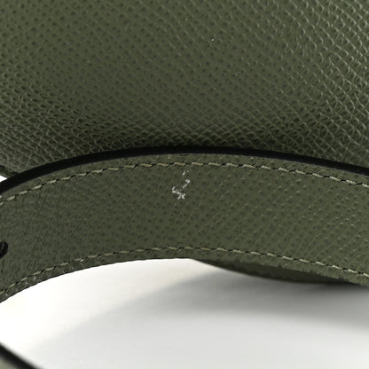 Christian Dior Grained Calfskin Saddle Bag With Strap Sage 14 of 14