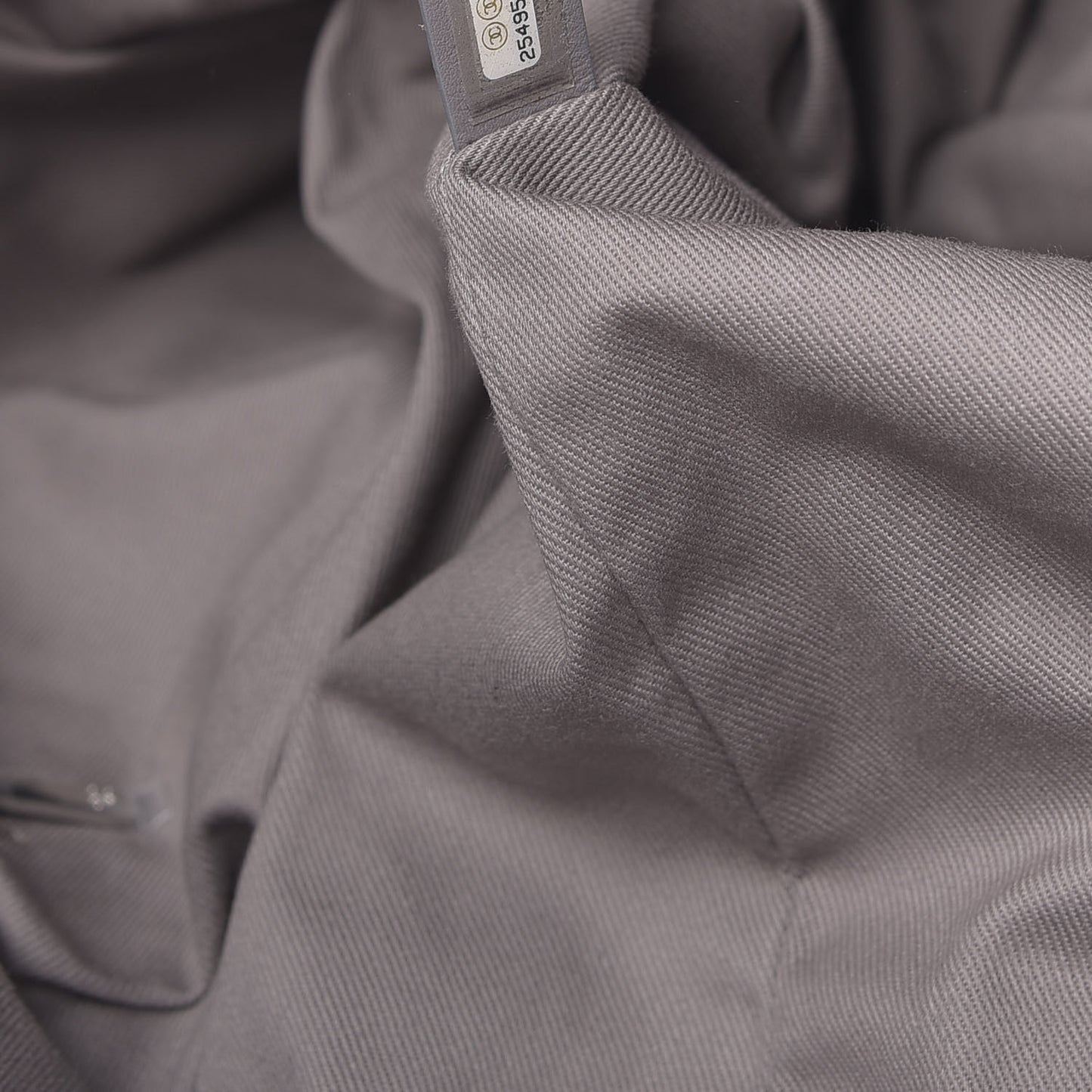 Canvas Small Double Face Tote Gray