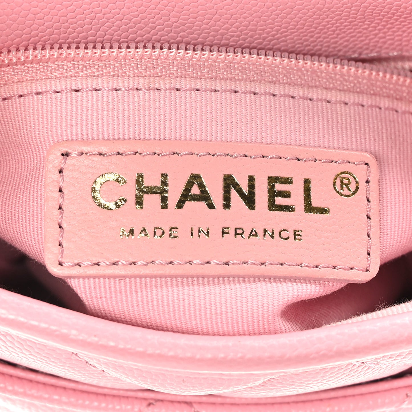 Caviar School Memory Mini Top Handle Flap Pink