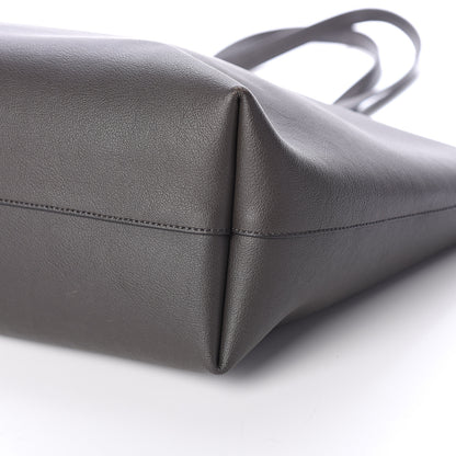 Saint Laurent Calfskin Large Shopping Tote Dark Grey 8 of 8