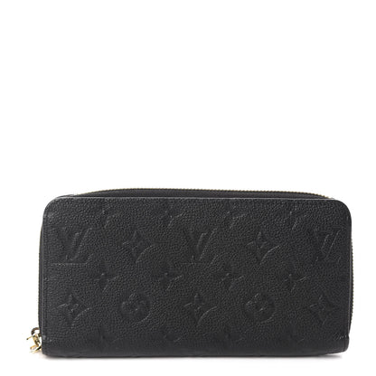 Louis Vuitton Empreinte Zippy Wallet Black 1 of 7