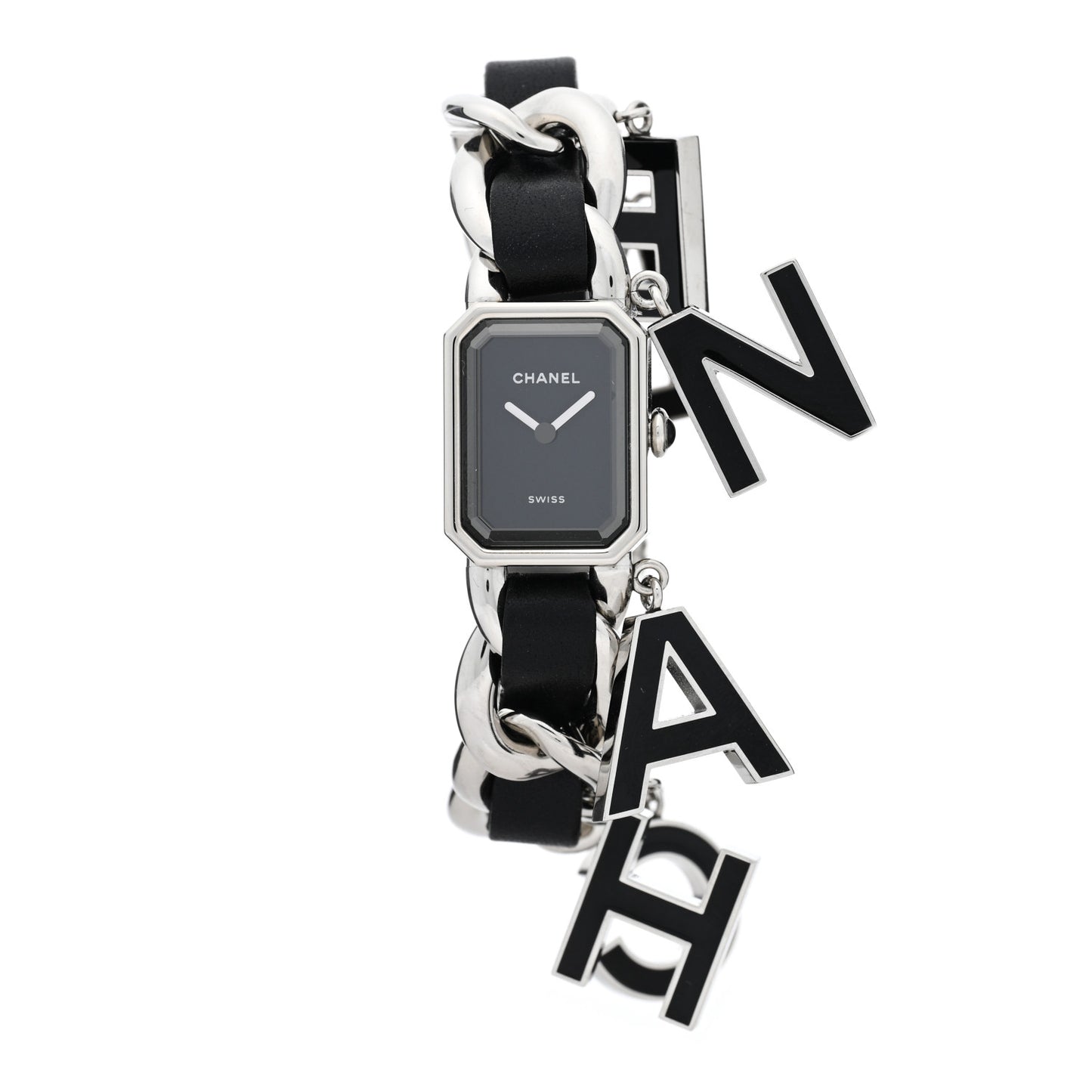 Stainless Steel Lambskin 20mm Premiere Wanted de Chanel Quartz Watch
