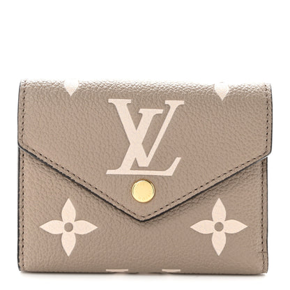 Louis Vuitton Empreinte Monogram Giant Victorine Wallet Tourterelle Creme 1 of 6