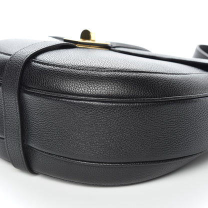 Celine Grained Calfskin Medium Besace 16 Black 6 of 10
