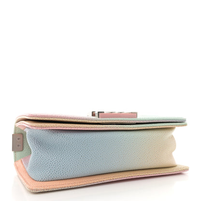 Chanel Caviar Quilted Small Rainbow Boy Flap Multicolor 4 of 12