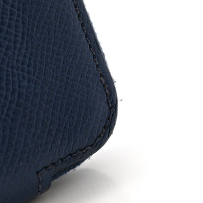 Hermes Epsom Silk'In Wallet Bleu Saphir 9 of 17