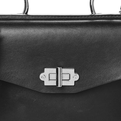 Proenza Schouler Calfskin Small Hava Top Handle Bag Black 13 of 13
