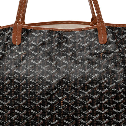 Goyard Goyardine Saint Louis GM Black Gold 9 of 12