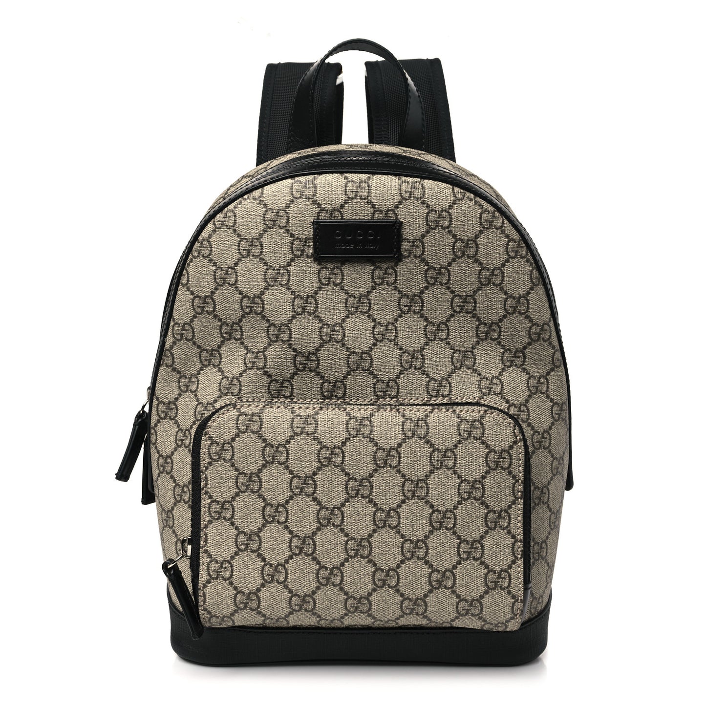 GG Supreme Monogram Small Eden Day Backpack Black
