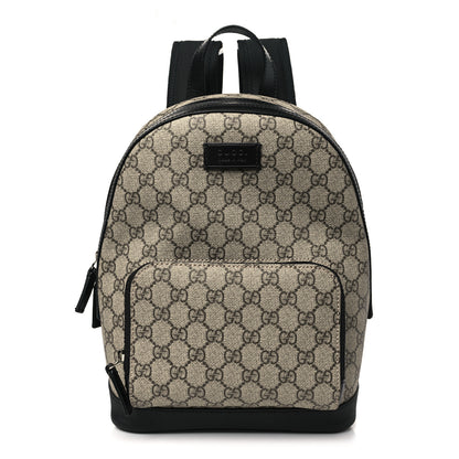 Gucci GG Supreme Monogram Small Eden Day Backpack Black 1 of 11