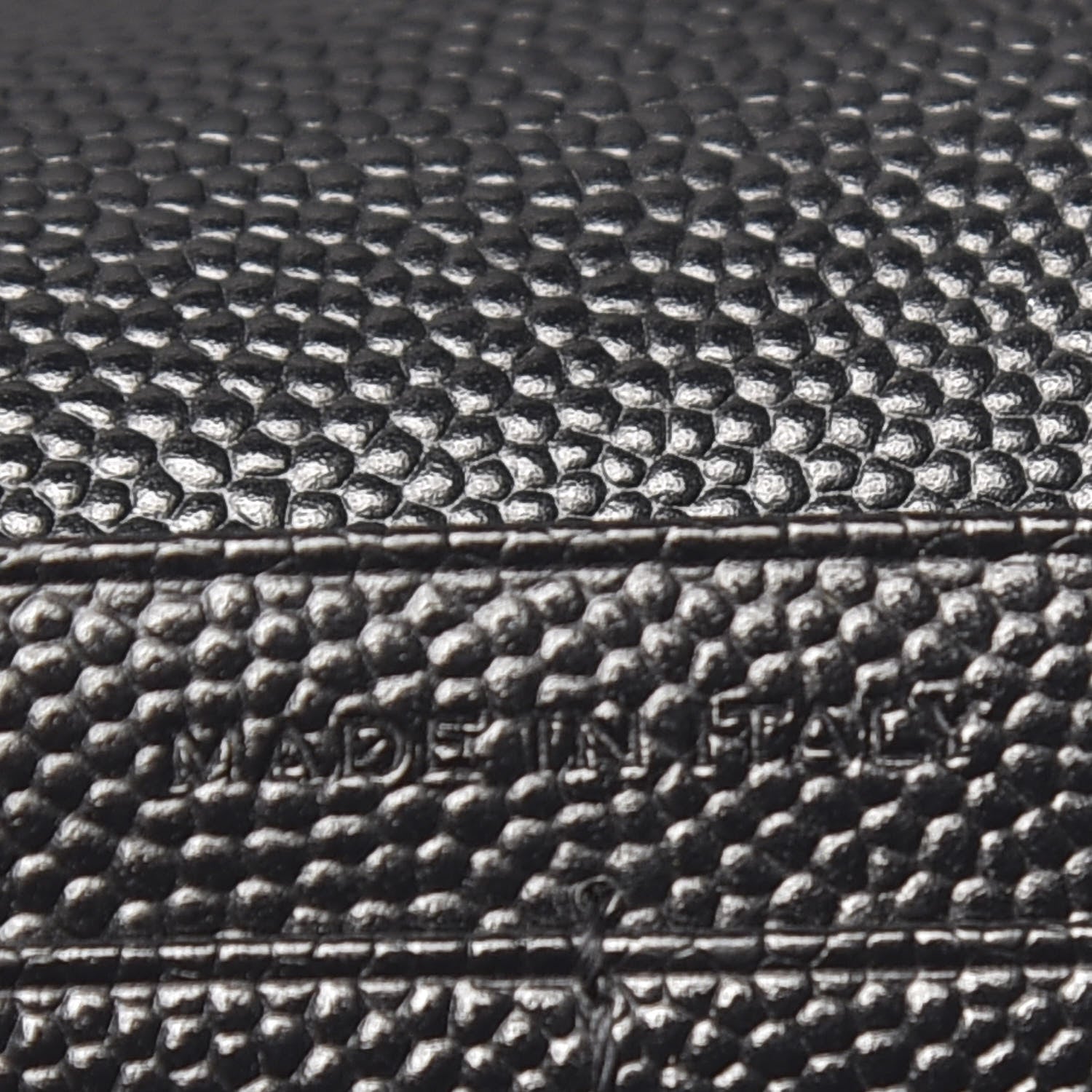 Saint Laurent Grain De Poudre Matelasse Chevron Monogram Chain Wallet Black 9 of 9