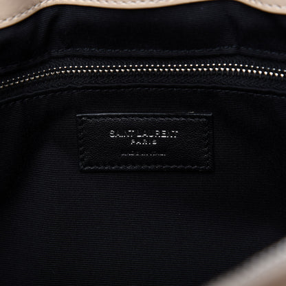 Saint Laurent Calfskin Y Quilted Monogram Large Loulou Shopper Nude Powder 8 of 9