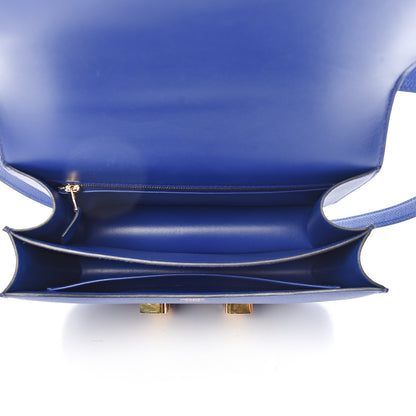 Hermes Epsom Constance 24 Bleu Electrique 5 of 26