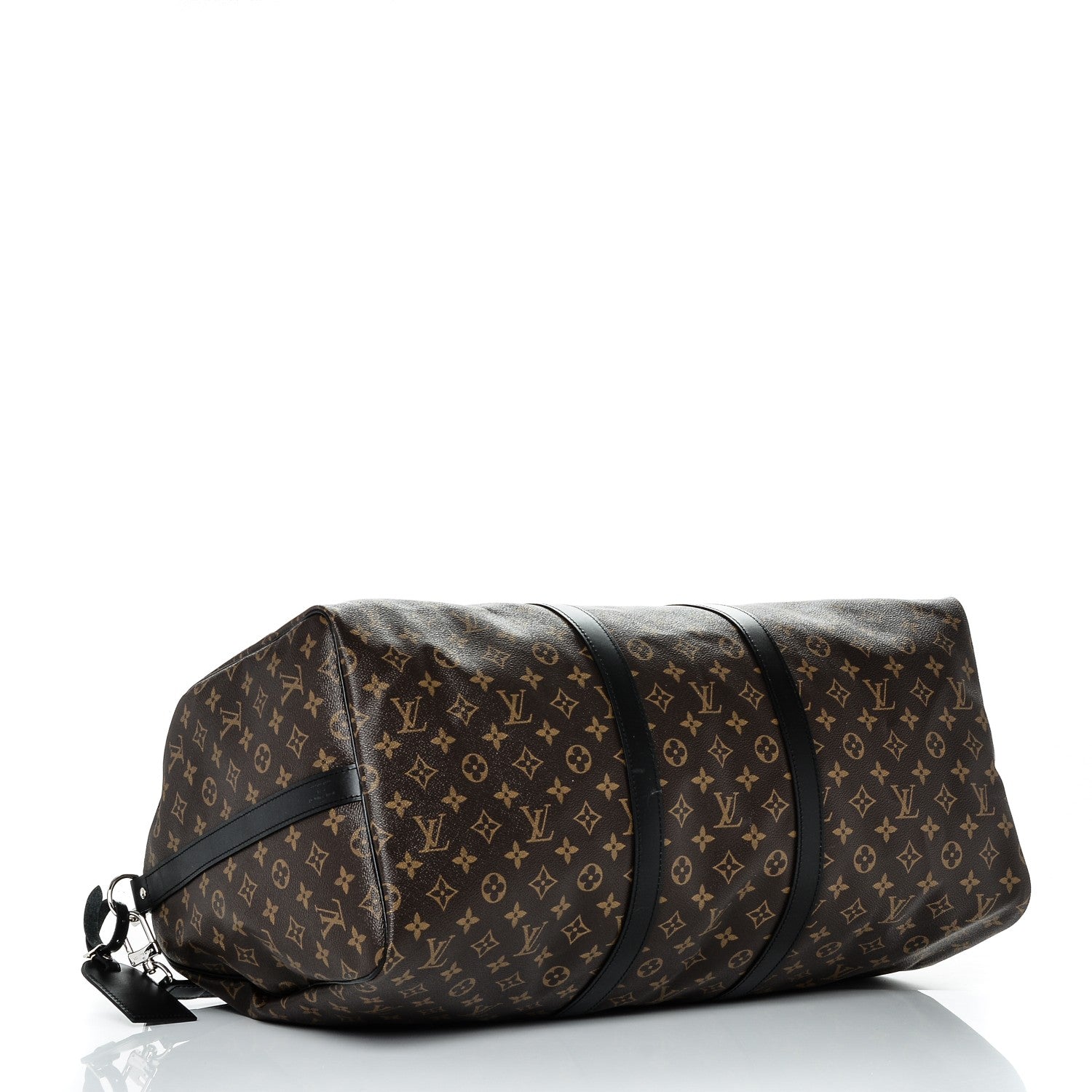 Louis Vuitton Monogram Macassar Keepall Bandouliere 55 4 of 8