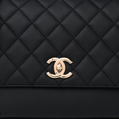 Chanel Caviar Quilted Large Business Affinity Flap Black 8 of 14