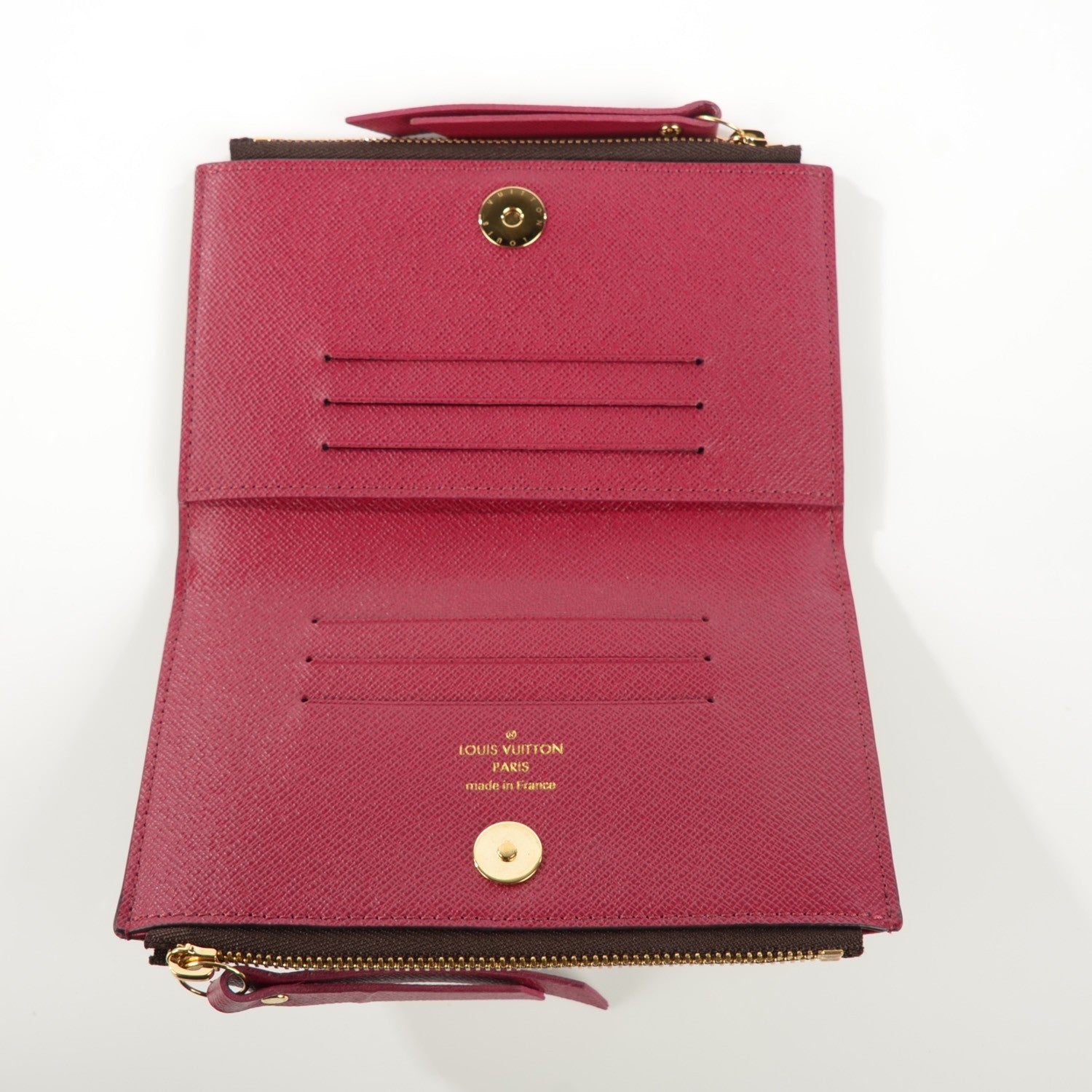 Louis Vuitton Monogram Adele Compact Wallet Fuchsia 5 of 7