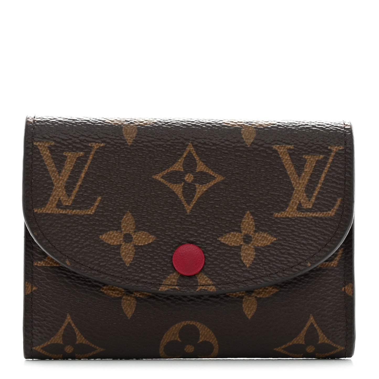 Monogram Rosalie Coin Purse Fuchsia