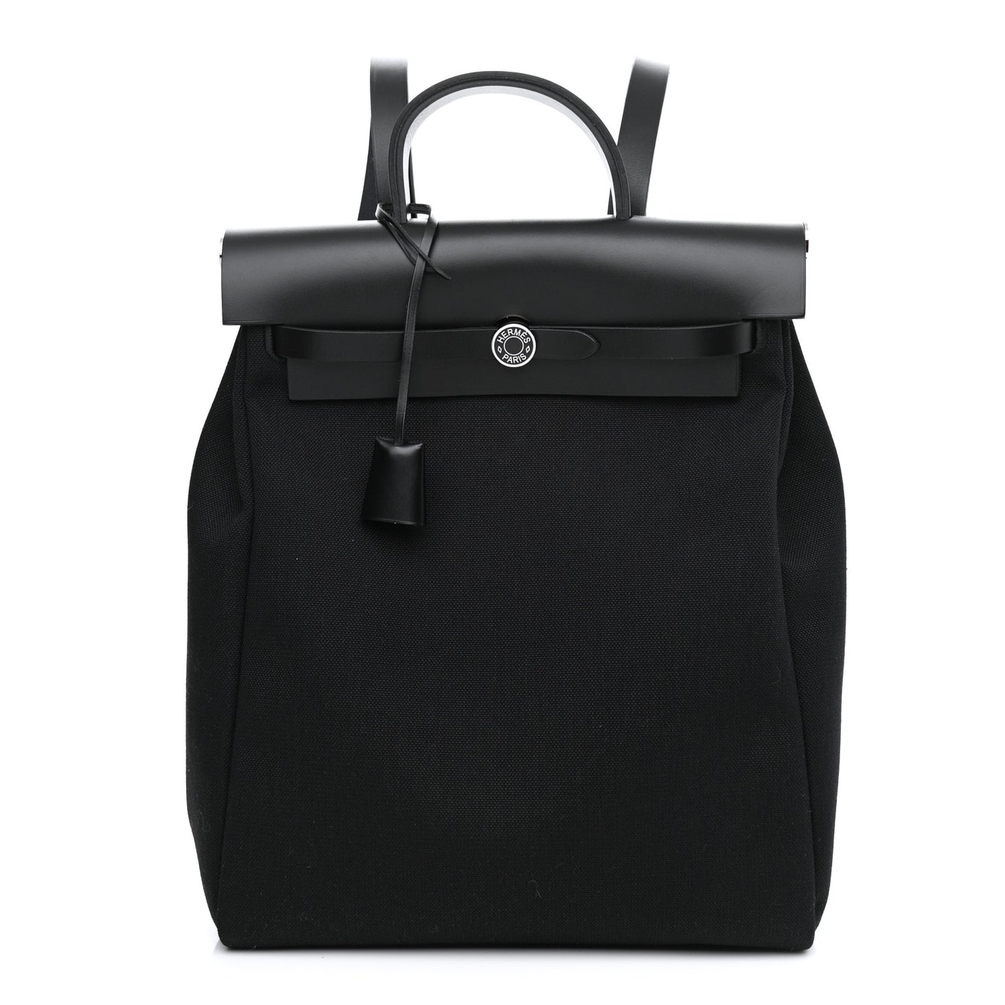Military Toile Vache Hunter Herbag a Dos Zip Retourne Backpack Black
