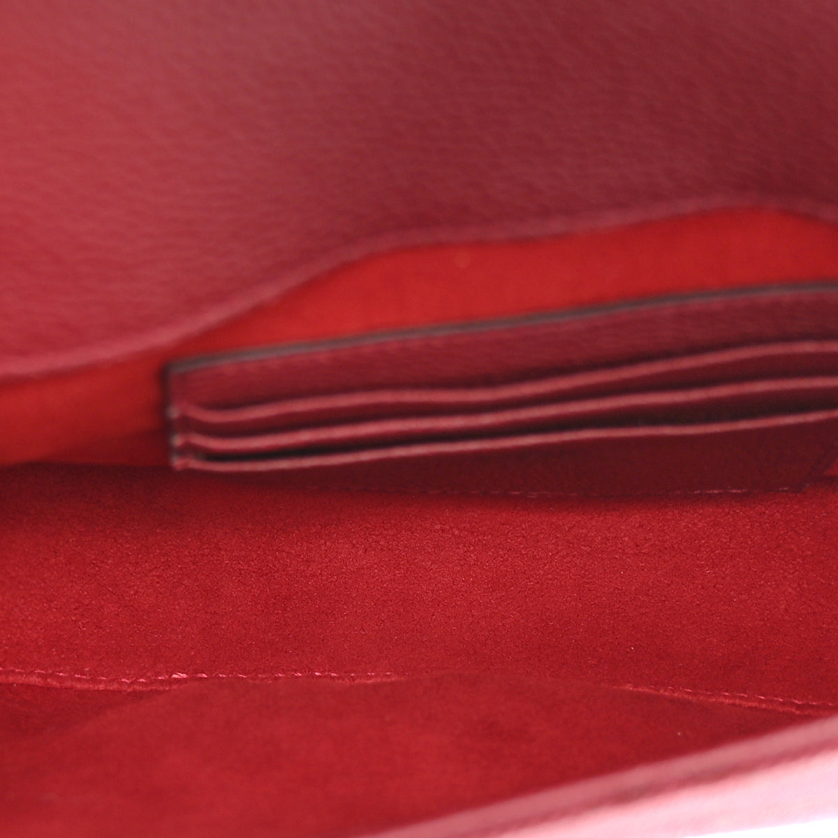 Monogram Textured Dollar Calfskin Web Mini Messenger Bag Rosso Ancora