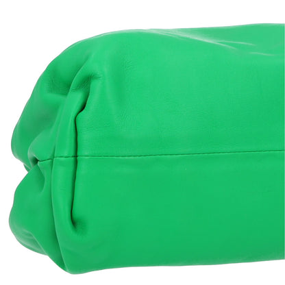 Bottega Veneta Smooth Butter Calf The Pouch Oversized Clutch Parakeet 9 of 10
