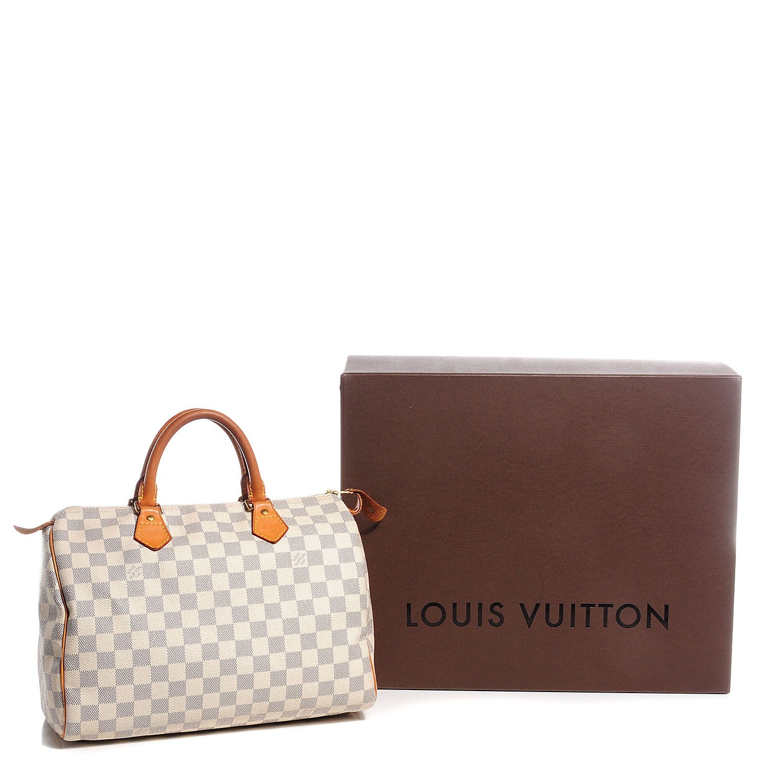 Louis Vuitton Damier Azur Speedy 30 8 of 8