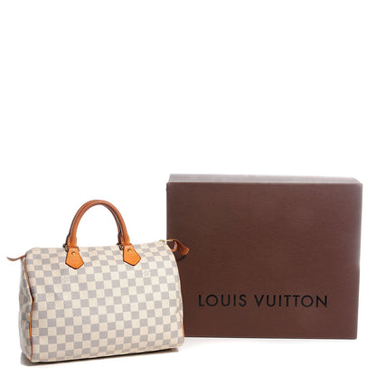 Louis Vuitton Damier Azur Speedy 30 8 of 8