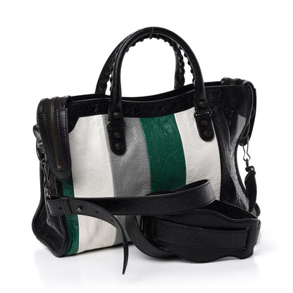 Balenciaga Agneau Arena Multicolore Classic Hardware S City Green Grey Black 4 of 11