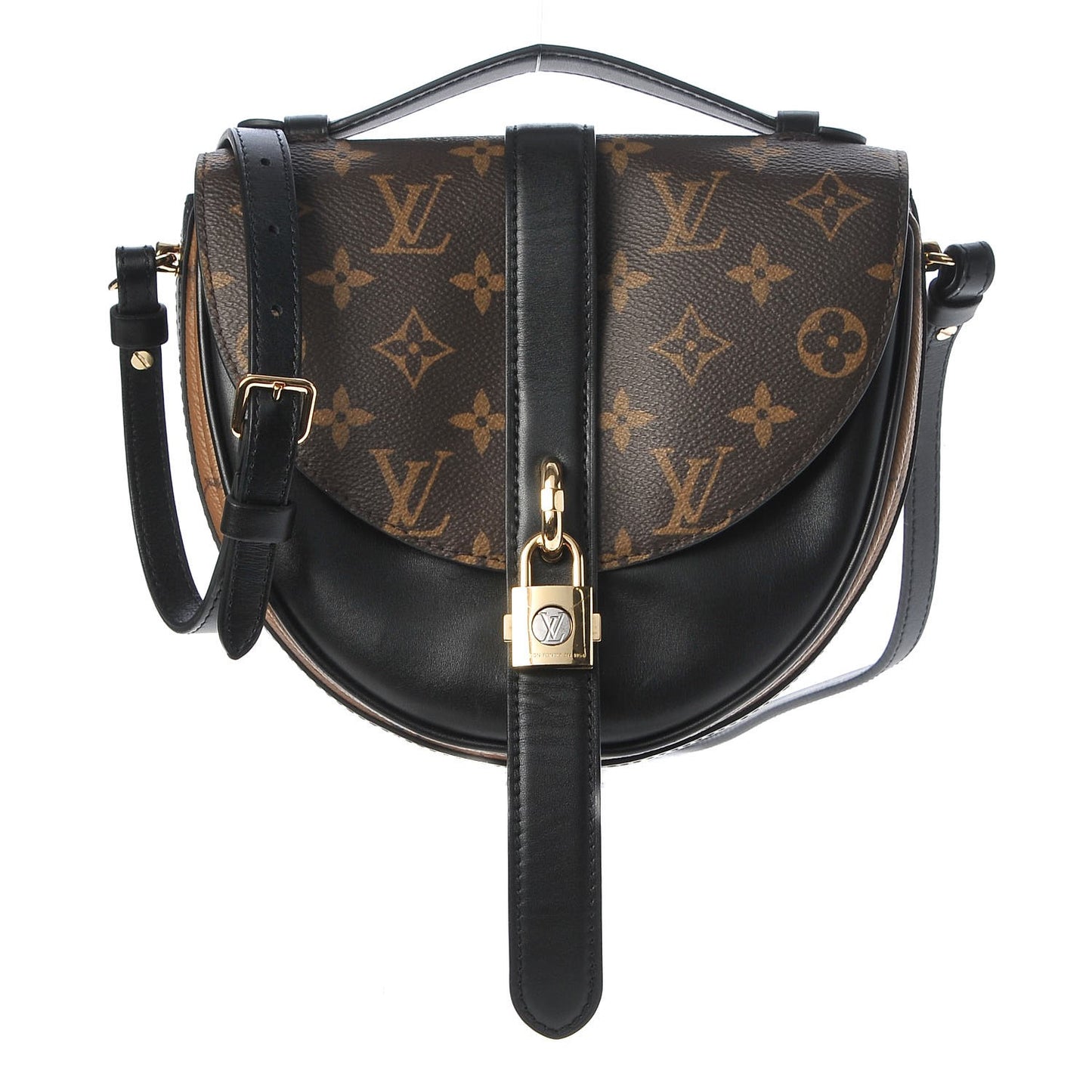 Reverse Monogram Chantilly Lock Black