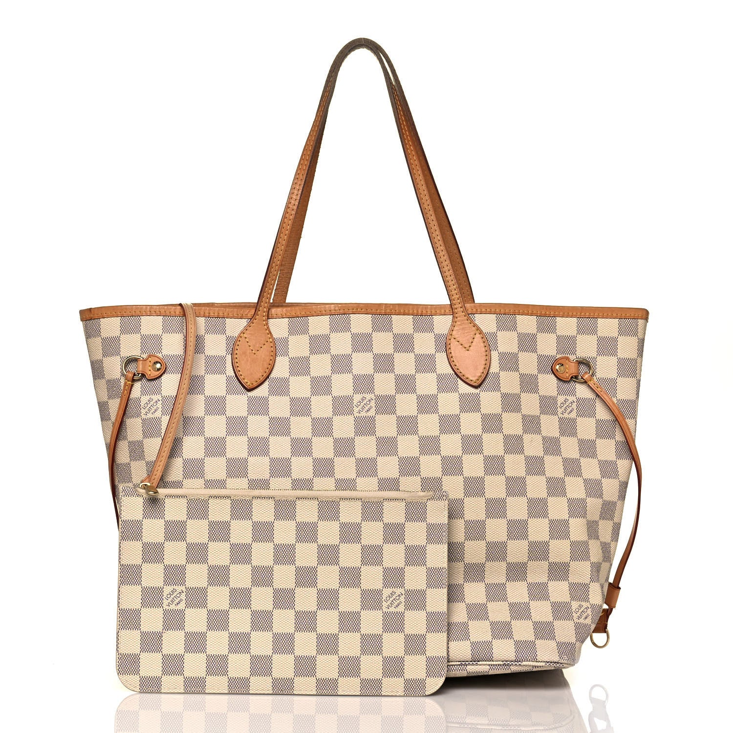 Louis Vuitton Damier Azur Neo Neverfull MM 3 of 19