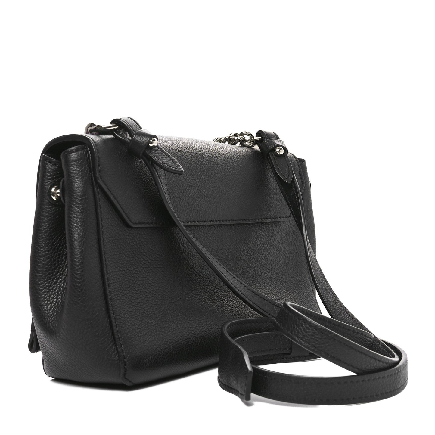 Calfskin Lockme II Chain Bag BB Black