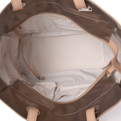 Chanel Canvas Large Paris Biarritz Tote Beige 7 of 9
